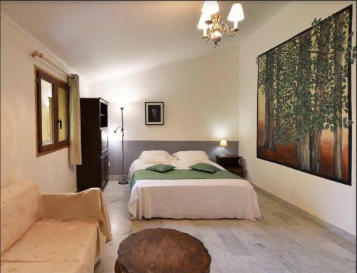 Postel nebo postele na pokoji v ubytování Hotel Monte d'Oro
