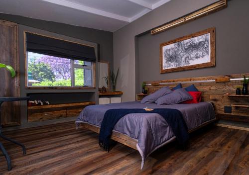 Katil atau katil-katil dalam bilik di Little Forest Farm