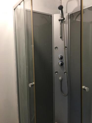 Koupelna v ubytování Studio équipé 2 personnes Port du Croisty