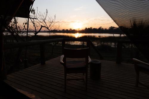 Příroda nedaleko luxury tent