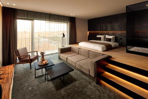Postel nebo postele na pokoji v ubytování Van der Valk Hotel Beveren