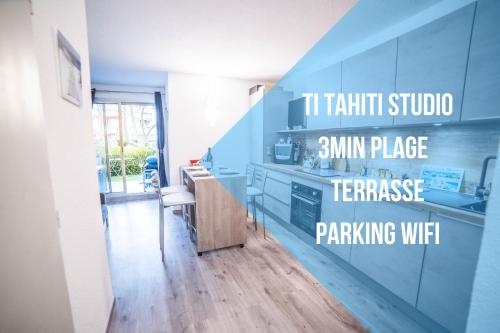 TI TAHITI STUDIO-3MIN PLAGE-TERRASSE COSY-WIFI-PARKING - TOP PROS SERVICESConciergerie La Grande Motte