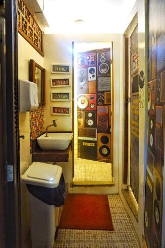 Un baño de Biergarten Hostel