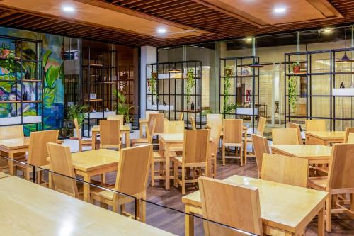Εστιατόριο ή άλλο μέρος για φαγητό στο Wyndham Garden Cancun Downtown
