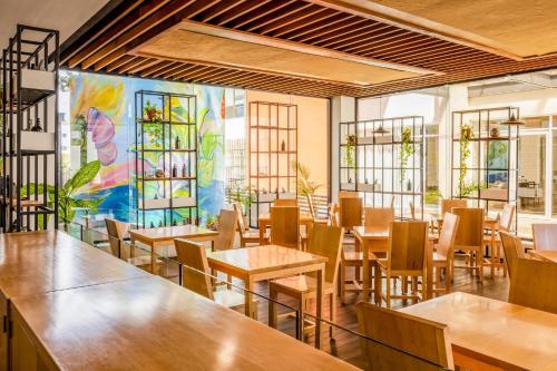 Εστιατόριο ή άλλο μέρος για φαγητό στο Wyndham Garden Cancun Downtown