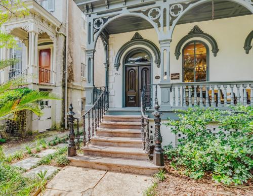 Η πρόσοψη ή η είσοδος του Bellwether House