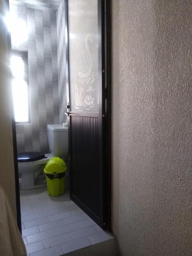Koupelna v ubytování Posada Lindavista