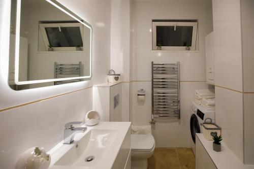 Kupatilo u objektu Mokka Best Apartments
