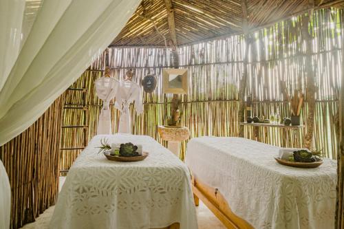 Lázně a/nebo wellness v ubytování Éteka Slow Beach Hotel Adults Only