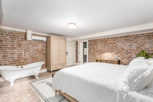 Ένα ή περισσότερα κρεβάτια σε δωμάτιο στο Bellwether House