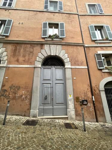 a door on the side of a building at PALAZZO MARCHETTI in Ancona