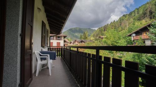 Balkón nebo terasa v ubytování Residence Fiore