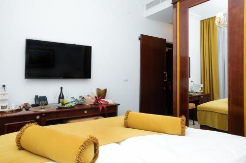TV o dispositivi per l'intrattenimento presso Hotel Integra Banja Luka