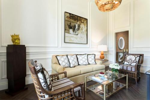Гостиная зона в Rocco Forte Villa Igiea