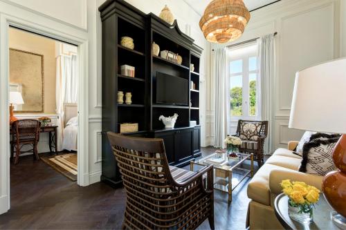 Гостиная зона в Rocco Forte Villa Igiea
