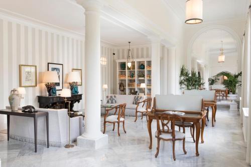 Гостиная зона в Rocco Forte Villa Igiea