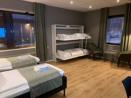 Hotel B&B Grändenにあるベッド