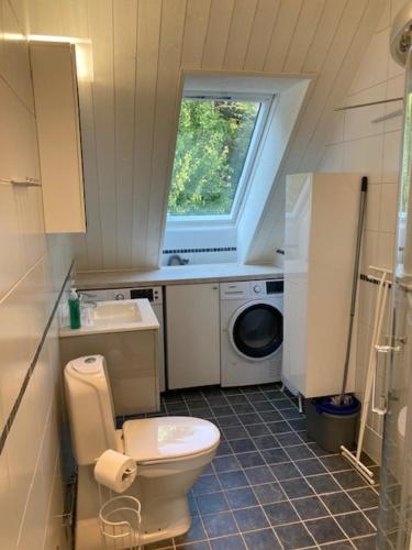 Ένα μπάνιο στο Villa Blanche