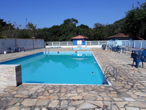 Bazén v ubytování Casa dos sonhos - Alto Padrão nebo v jeho okolí