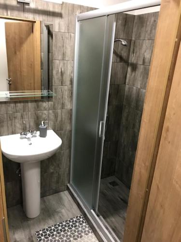 Kúpeľňa v ubytovaní Park Penzion