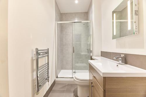 Koupelna v ubytování Herrington boutique apartment