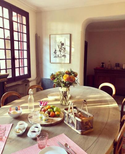 Mad på bed and breakfast-stedet eller i nærheden