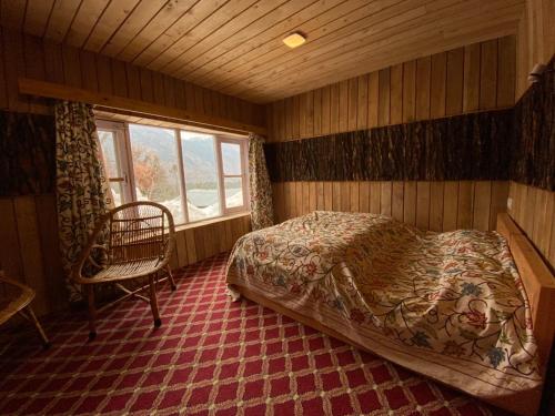 Postel nebo postele na pokoji v ubytování Bente's Lodge