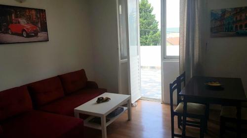 Χώρος καθιστικού στο Babaloo Beach Apartments