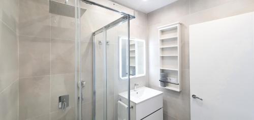 Kúpeľňa v ubytovaní HD Mogán Canal Apartments