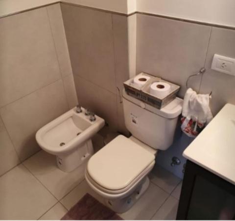 Et badeværelse på Calle uno