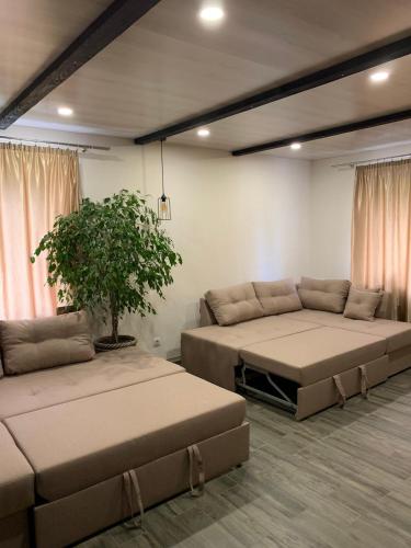 Ruang duduk di Vorzel house