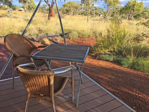 Сад в Karijini Eco Retreat