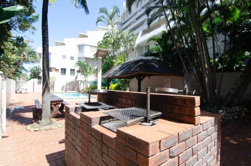 Patio nebo venkovní prostory v ubytování 202 Ipanema Beach