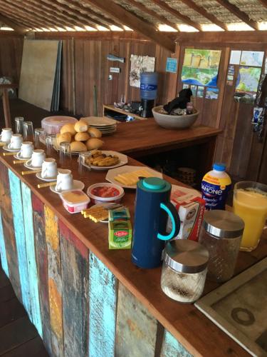 Mad på bed and breakfast-stedet eller i nærheden