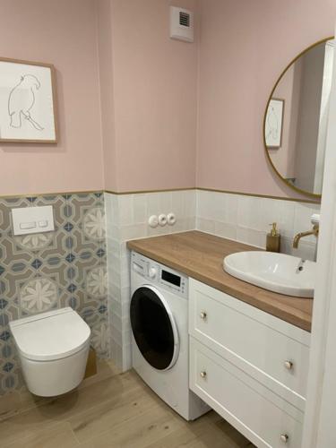 Kúpeľňa v ubytovaní Apartament Premium IV z Garażem