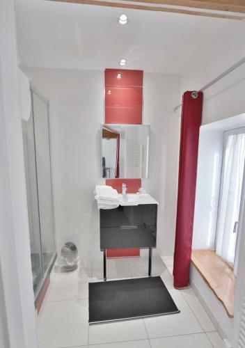 Koupelna v ubytování Le Relais Basque