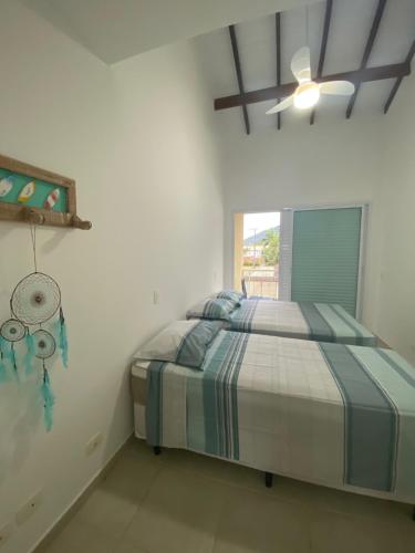 Postel nebo postele na pokoji v ubytování Juquehy Casa para Famílias em condomínio