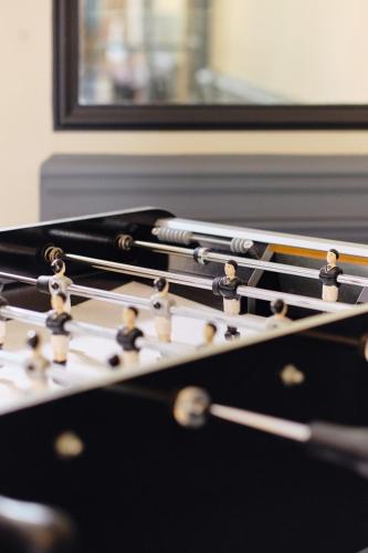 a close up of a close up of a chessboard at Au Petit Manoir in Socx