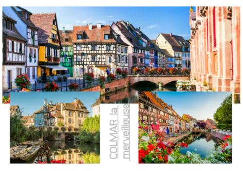 Thann Colmar - 1 chambre - 5 pers - Parking
