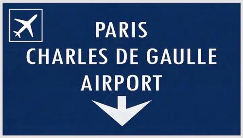 Certifikát, hodnocení, plakát nebo jiný dokument vystavený v ubytování L'ESCALE : Duplex 4 pers. ASTERIX, AEROPORT ROISSY CDG, PARIS