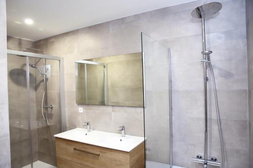 Koupelna v ubytování #Sweet Moments By Eauz'Homes -WiFi-Netflix