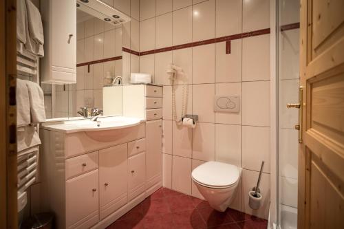 Ένα μπάνιο στο Apartmenthaus Gutwenger