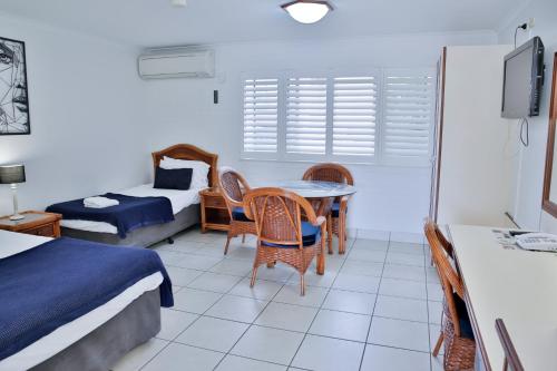 Μια τηλεόραση ή/και κέντρο ψυχαγωγίας στο Central Park Motel