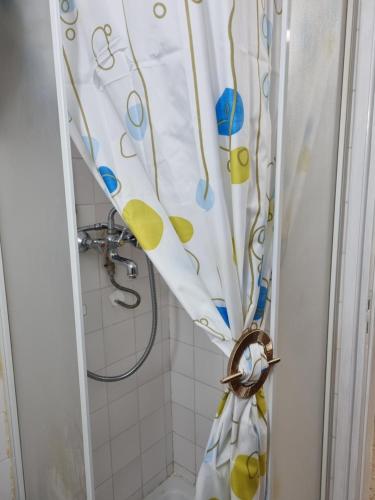 Koupelna v ubytování Buenaventura Cosy Apartment kato Paphos