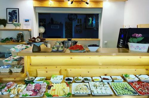 Jídlo v bed and breakfast nebo okolí