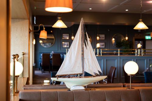 Un lugar para sentarse en Ocean Sands Hotel