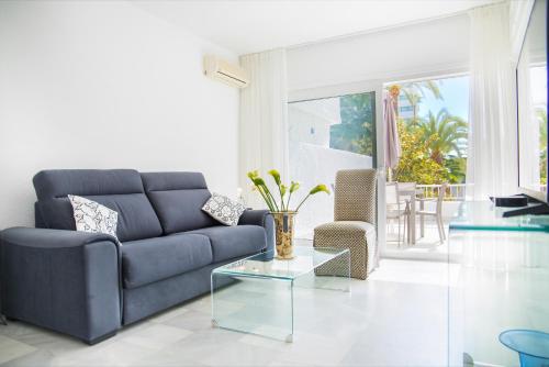 Zona de estar de Apartamento en el centro de Marbella a sólo 200m de la playa!
