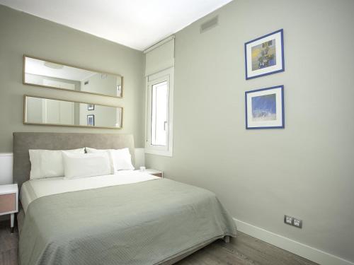Postel nebo postele na pokoji v ubytování Sitges Spaces Bonaire Penthouse