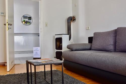 Posezení v ubytování Golf-Appartement