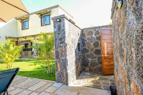 Un jardín fuera de New Villa Geranium